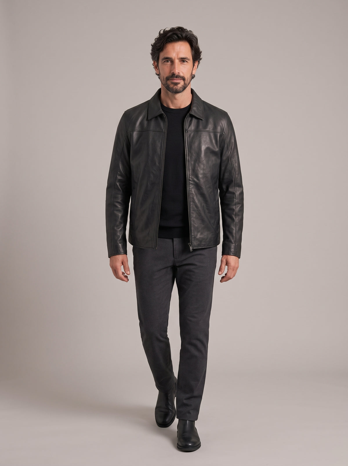 PEDRO ANTONIO chaqueta de piel - cuerpo entero