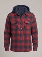 JUAN TOMÁS sobrecamisa de cuadros - Rojo
