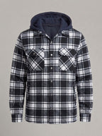 JUAN TOMÁS sobrecamisa de cuadros - Negro