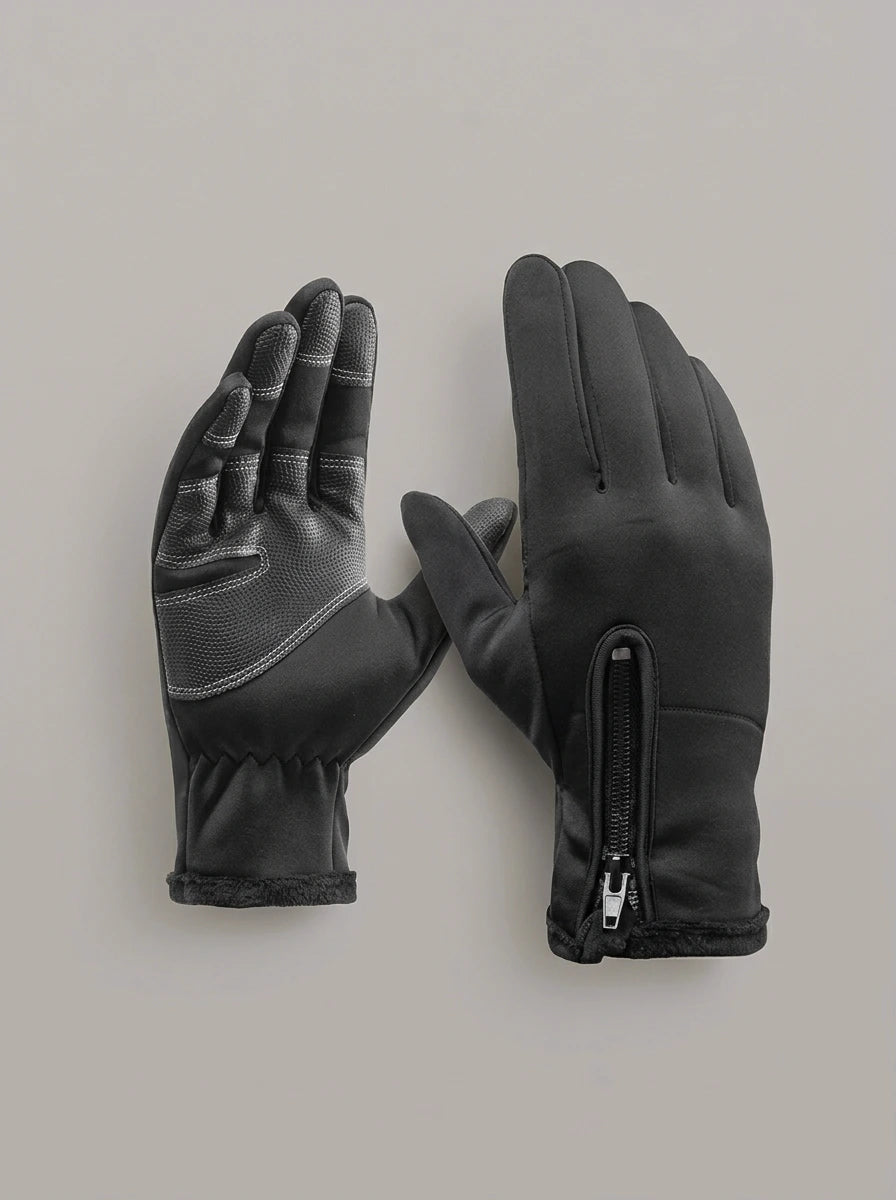 PEDRO ÁNGEL guantes térmicos táctiles - color negro