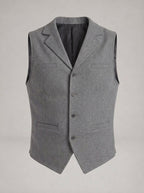 MANOLO chaleco lana gris - producto