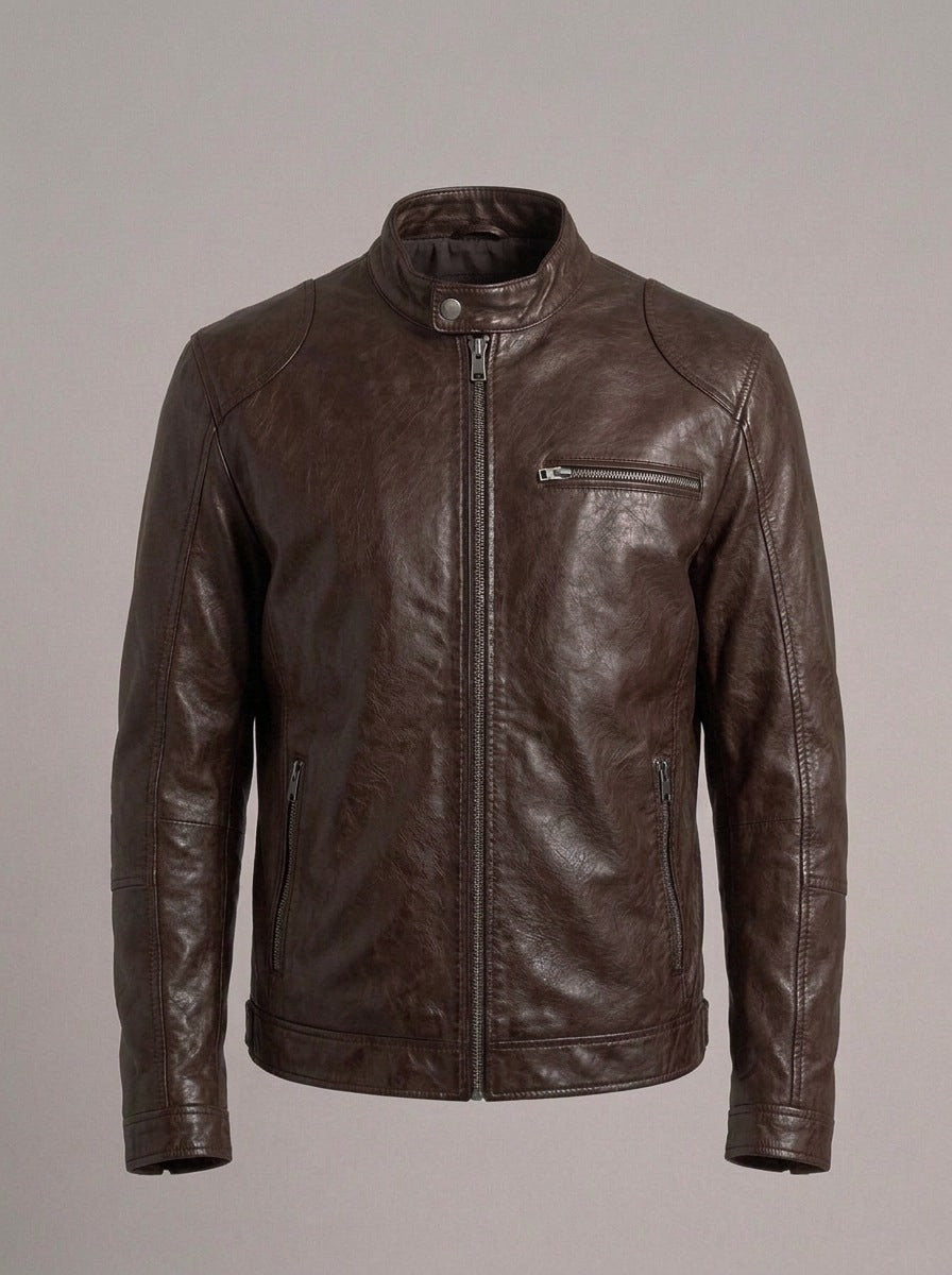 RAÚL biker - Marrón