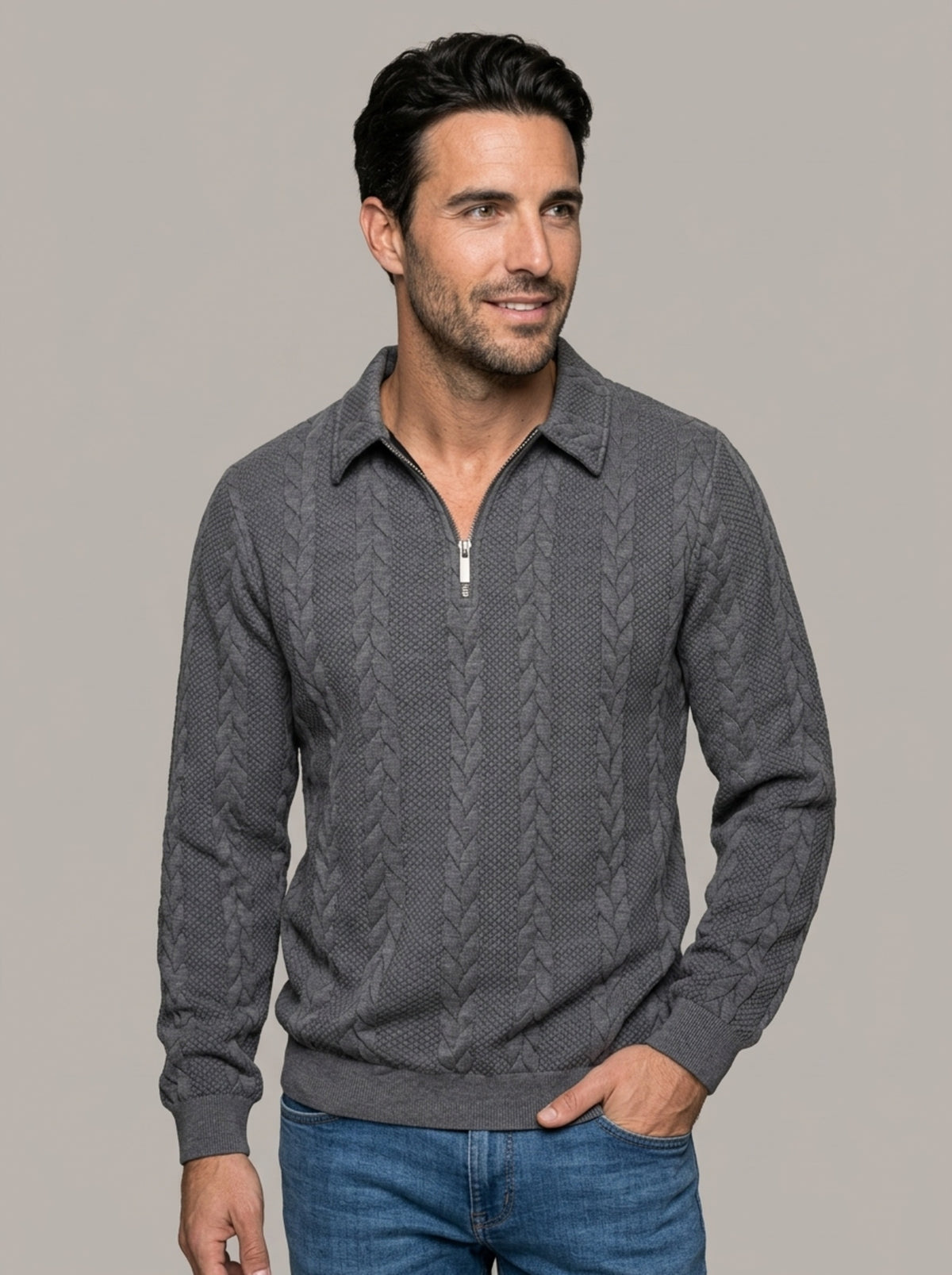 VICENTE - Jersey cuello cisne™