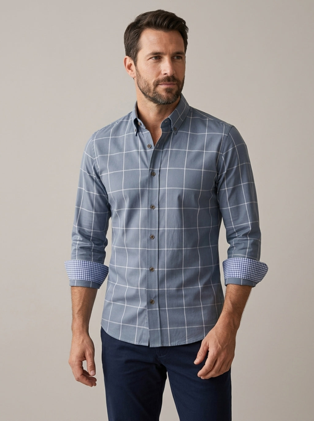 JONATHAN - Camisa cuadros suave™