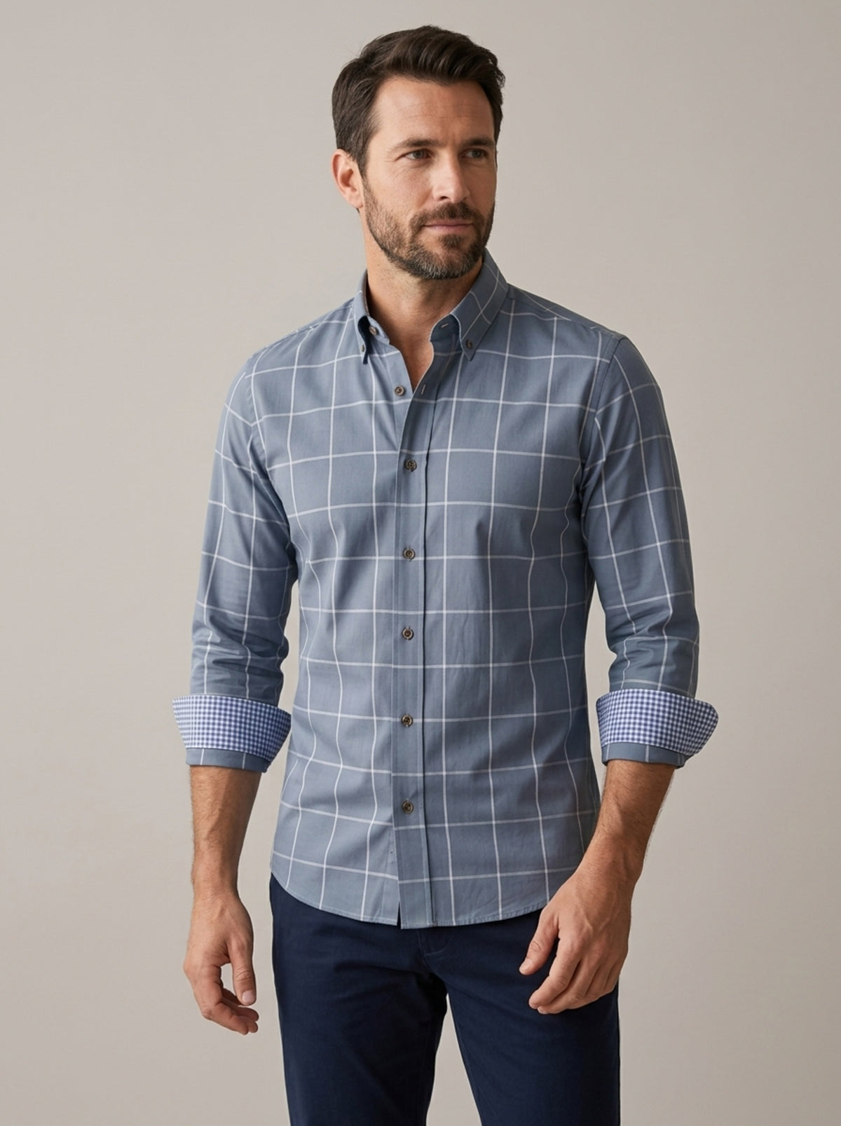 JONATHAN - Camisa cuadros suave™