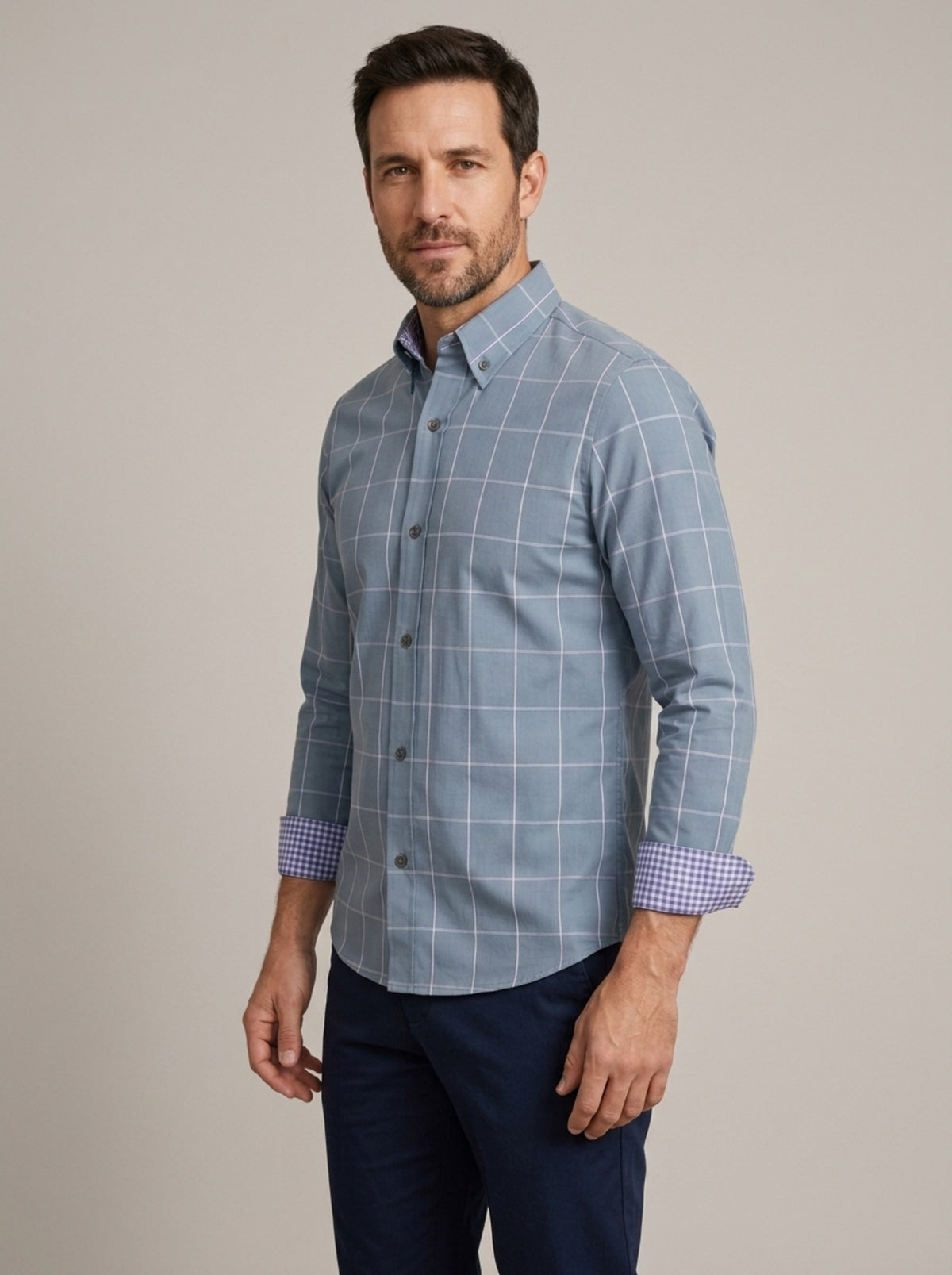 JONATHAN - Camisa cuadros suave™