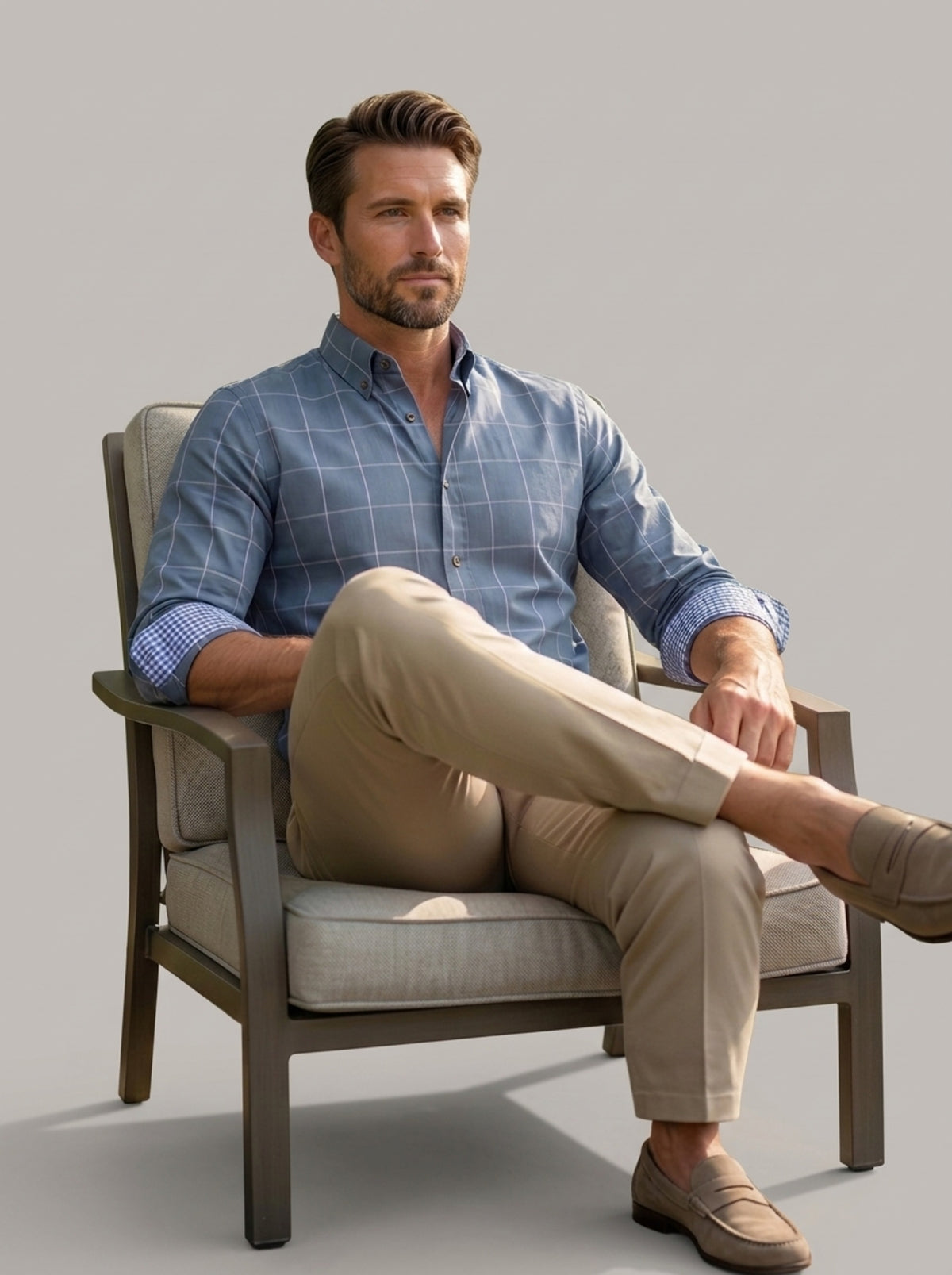 JONATHAN - Camisa cuadros suave™