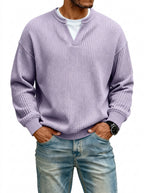GUZMÁN - Jersey de punto gofrado efecto capas™