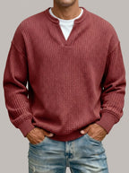 GUZMÁN - Jersey de punto gofrado efecto capas™