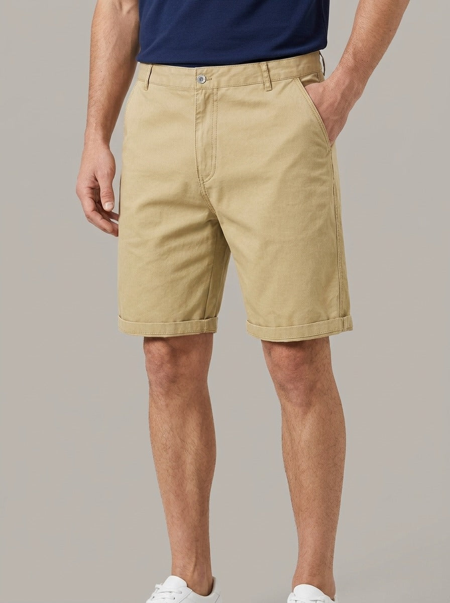 TOBÍAS - Bermuda chino clásica - detalle