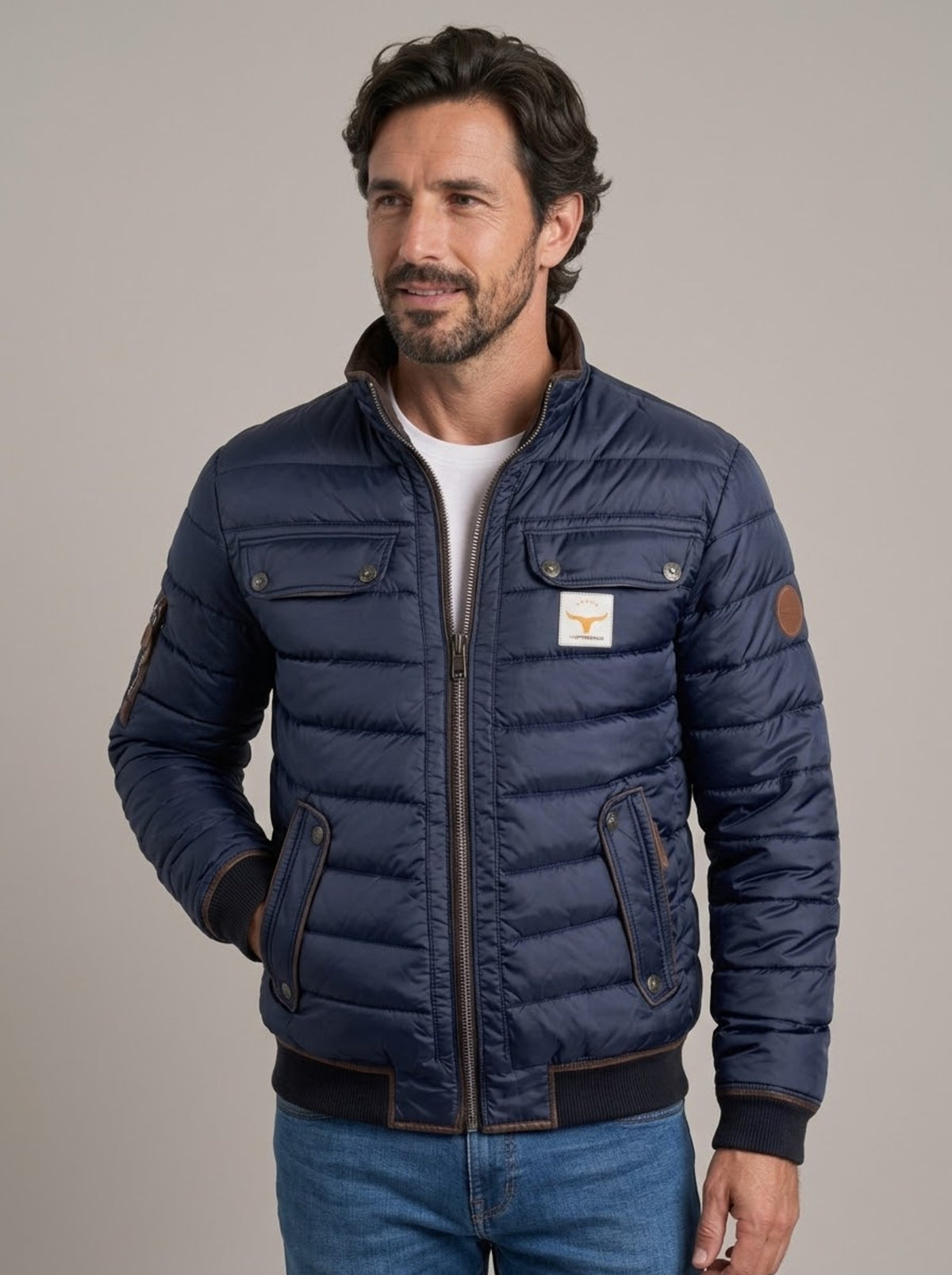 VALENTÍN cazadora acolchada de invierno - frente